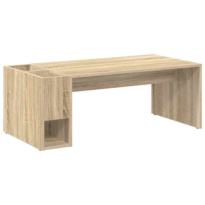 Casa si Gradina - Mobilier - Mese si birouri - Masute de cafea - Masa de cafea Stejar Sonoma 101,5 x 50 x 37 cm Lemn compozit - Infinity.ro