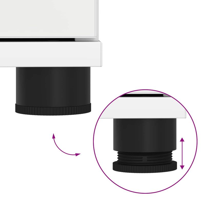 Casa si Gradina - Mobilier - Organizare si depozitare - Bancute - Banca pentru hol cu perna cu sertar Alb 60 x 38 x 46 cm - Infinity.ro