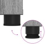 Casa si Gradina - Mobilier - Organizare si depozitare - Bancute - Banca pentru hol cu perna Simplu Gri Sonoma 60 x 38 x 46 cm - Infinity.ro