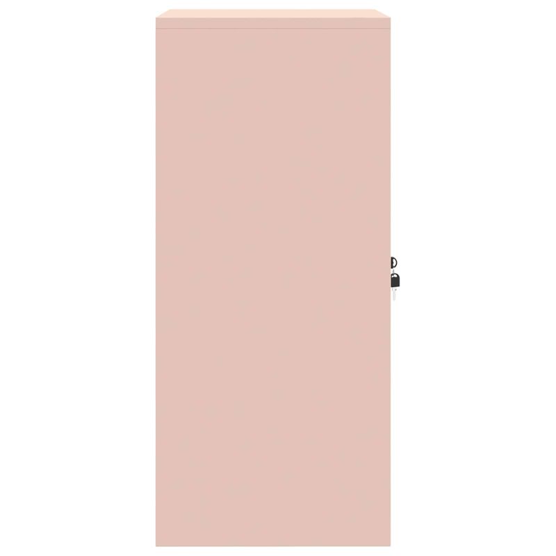 Casa si Gradina - Mobilier - Dulapuri si sifoniere - Dulapuri - Dulap de depozitare Roz 60 x 40 x 90 cm Otel Laminat la Rece - Infinity.ro