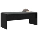 Casa si Gradina - Mobilier - Canapele si coltare - Banchete - Banca pentru hol cu perna Stejar Negru 103 x 38 x 40 cm - Infinity.ro