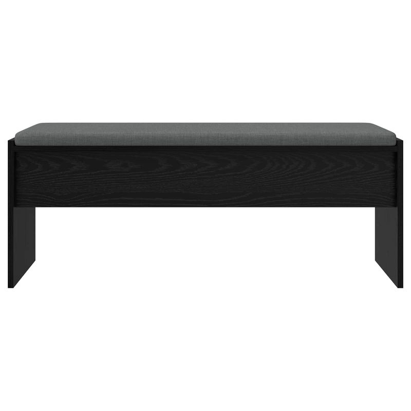 Casa si Gradina - Mobilier - Organizare si depozitare - Bancute - Banca pentru hol cu perna Stejar Negru 103 x 38 x 40 cm - Infinity.ro