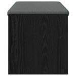 Casa si Gradina - Mobilier - Canapele si coltare - Banchete - Banca pentru hol cu perna Stejar Negru 103 x 38 x 40 cm - Infinity.ro