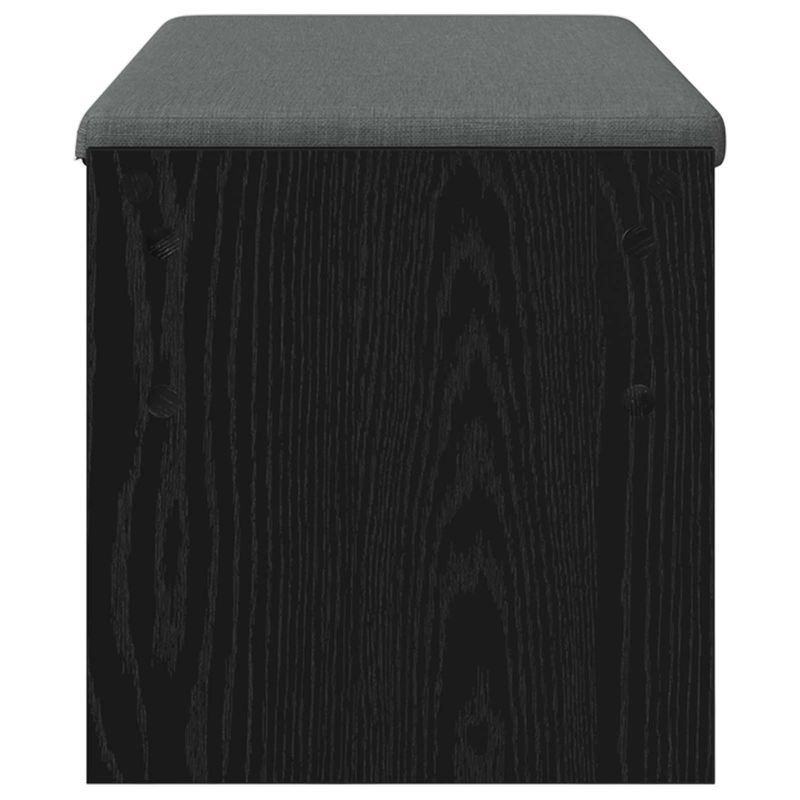 Casa si Gradina - Mobilier - Organizare si depozitare - Bancute - Banca pentru hol cu perna Stejar Negru 103 x 38 x 40 cm - Infinity.ro