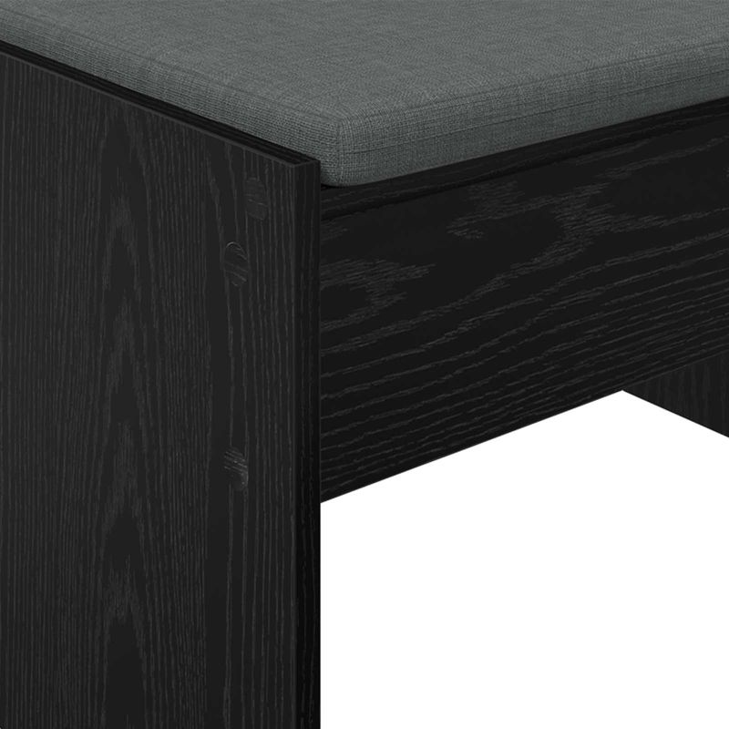 Casa si Gradina - Mobilier - Canapele si coltare - Banchete - Banca pentru hol cu perna Stejar Negru 103 x 38 x 40 cm - Infinity.ro