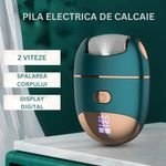 Ingrijire personala si Cosmetice - Manichiura si pedichiura - Pile cosmetice - Pila Electrica pentru Talpi si Calcaie ELUZZO®, Indeparteaza Calusurile, 2 Trepte de Putere - Infinity.ro