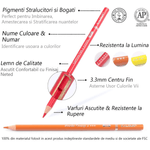 Carti si Birotica - Birotica - Instrumente de scris - Creioane - Set Profesional 180 Creioane Colorate, Desen, Schite, Arta, In Cutie Metalica Rezistenta, Pentru Artisti, Copii, Scoala - Infinity.ro