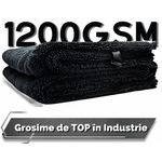 Auto si Moto - Intretinere auto - Produse curatare auto - Prosop Uscare Auto Microfibra Premium VITTALIST, Ultra Absorbant, 1200GSM, 60x40 cm, Fara Urme, Ideal Detailing Masina - Infinity.ro