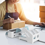 PC, gaming si accesorii - Imprimante, scanere & consumabile - Consumabile si accesorii - Benzi etichete - Suport pentru Etichete Termice autoadezive VITTALIST, Etichete Rola sau in Format Acordeon pentru AWB, Alb - Infinity.ro