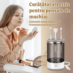 Ingrijire personala si Cosmetice - Machiaj - Aplicatoare si pensule machiaj - Aparat pentru Curatarea Pensulelor de Machiaj, 7000 RPM, Curatare Avansata Ultrasonica,Toate Dimensiunile de Pensule,Alb - Infinity.ro