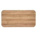 Casa si Gradina - Mobilier - Mese si birouri - Masute de cafea - Masuta de cafea Atmosphera Colva cu 2 usi glisante, MDF si otel, 120x60x41 cm, bej - Infinity.ro