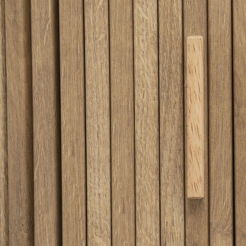 Casa si Gradina - Mobilier - Mese si birouri - Masute de cafea - Masuta de cafea Atmosphera Colva cu 2 usi glisante, MDF si otel, 120x60x41 cm, bej - Infinity.ro