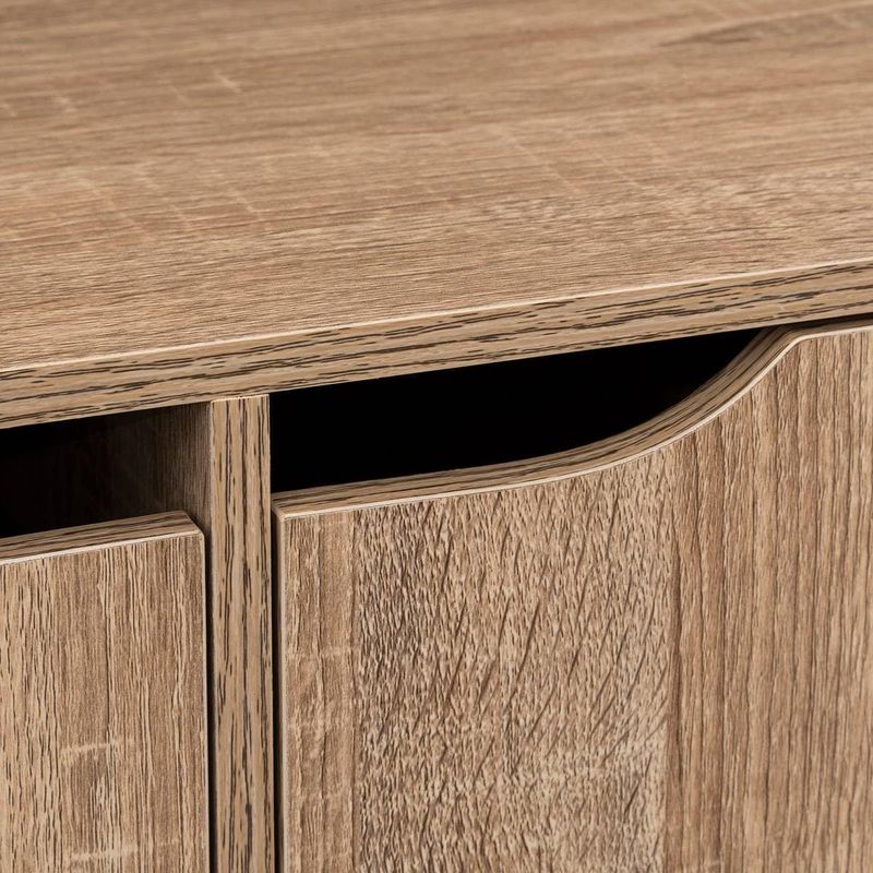 Casa si Gradina - Mobilier - Comode si corpuri - Comode - Comoda 5Five Mix n Modul, 6 compartimente, finisaj stejar, 67x32x101 cm, bej - Infinity.ro