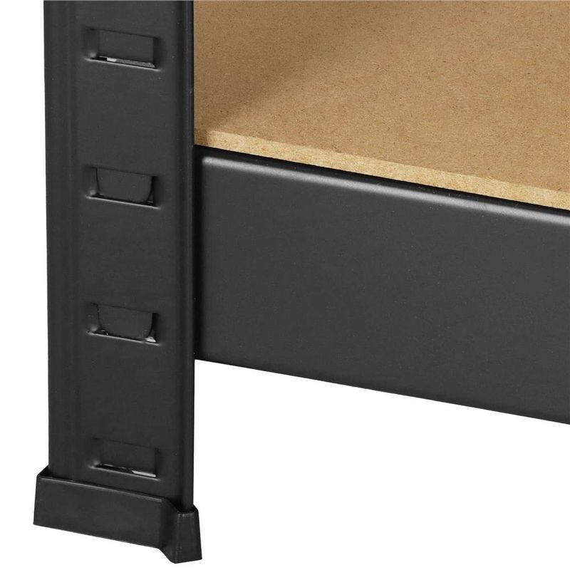 Casa si Gradina - Mobilier - Biblioteci si rafturi - Rafturi - Raft cadru metalic modular pentru depozitare, 5 polite, 180x90x40cm, sarcina 825kg - Infinity.ro