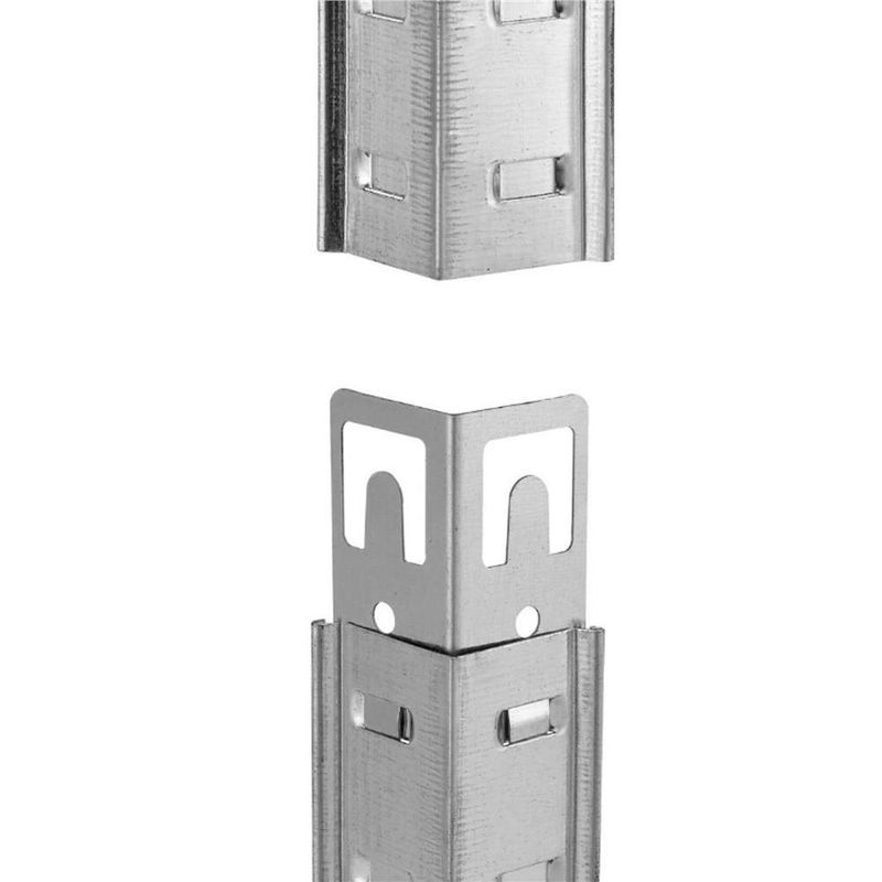 Casa si Gradina - Mobilier - Biblioteci si rafturi - Rafturi - Raft cadru metalic modular pentru depozitare, 6 polite, 225x110x50cm, sarcina 900kg - Infinity.ro