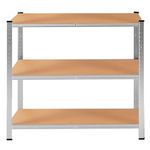 Casa si Gradina - Mobilier - Biblioteci si rafturi - Rafturi - Raft cadru metalic modular pentru depozitare, 6 polite, 225x110x50cm, sarcina 900kg - Infinity.ro