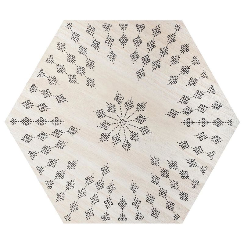 Casa si Gradina - Mobilier - Mese si birouri - Masute de cafea - Masuta cafea octogonala Atmosphera Kumi, 44x38x40 cm, negru - Infinity.ro