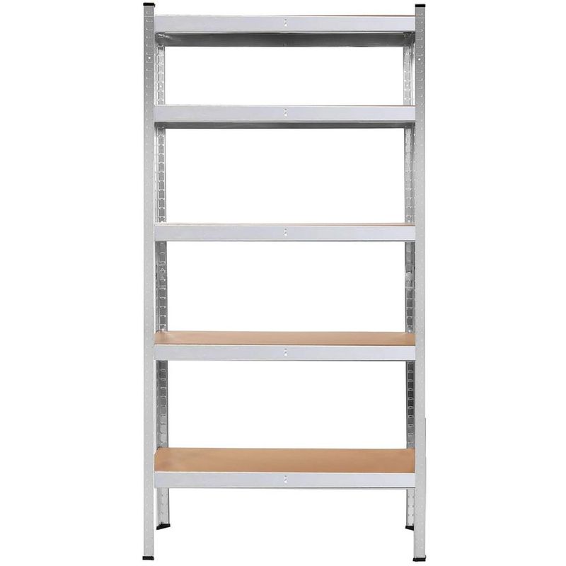 Casa si Gradina - Mobilier - Biblioteci si rafturi - Rafturi - Raft cadru metalic modular pentru depozitare, 5 polite, 205x120x45cm, sarcina 1000kg - Infinity.ro