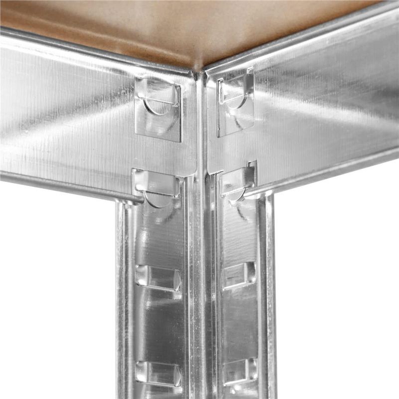 Casa si Gradina - Mobilier - Biblioteci si rafturi - Rafturi - Raft cadru metalic modular pentru depozitare, 5 polite, 205x120x45cm, sarcina 1000kg - Infinity.ro