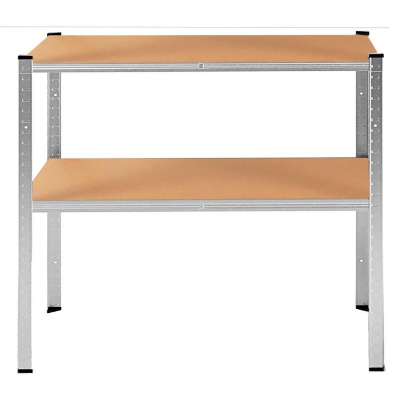 Casa si Gradina - Mobilier - Biblioteci si rafturi - Rafturi - Raft cadru metalic modular pentru depozitare, 5 polite, 205x120x45cm, sarcina 1000kg - Infinity.ro