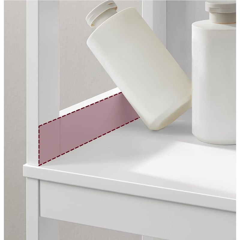 Casa si Gradina - Mobilier - Mobilier baie - Corpuri baie - Dulap de baie tip coloana, din MDF, cu 2 sertare si 3 rafturi, 30x30x142 cm, alb - Infinity.ro