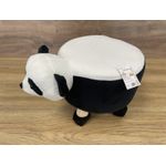 Casa si Gradina - Mobilier - Scaune si fotolii - Fotolii - Taburet pentru copii, 28x25cm, maxim 50kg, model panda - Infinity.ro