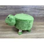 Casa si Gradina - Mobilier - Scaune si fotolii - Fotolii - Taburet pentru copii, 28x25cm, maxim 50kg, model broscuta - Infinity.ro