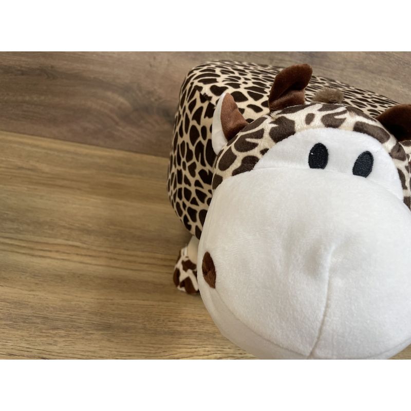 Casa si Gradina - Mobilier - Scaune si fotolii - Tabureti - Taburet pentru copii, 28x25cm, maxim 50kg, model girafa - Infinity.ro