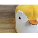 Casa si Gradina - Mobilier - Scaune si fotolii - Tabureti - Taburet pentru copii, 28x25cm, maxim 50kg, model pinguin galben - Infinity.ro