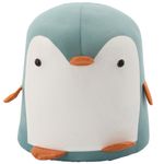 Casa si Gradina - Mobilier - Scaune si fotolii - Tabureti - Taburet pentru copii, 28x25cm, maxim 50kg, model pinguin albastru - Infinity.ro