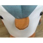 Casa si Gradina - Mobilier - Scaune si fotolii - Tabureti - Taburet pentru copii, 28x25cm, maxim 50kg, model pinguin albastru - Infinity.ro
