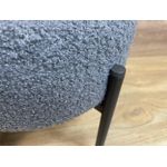 Casa si Gradina - Mobilier - Scaune si fotolii - Fotolii - Taburet pentru copii, rotund, spatiu depozitare, 31x28cm, maxim 50kg, gri - Infinity.ro