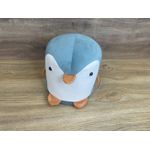 Casa si Gradina - Mobilier - Scaune si fotolii - Tabureti - Taburet pentru copii, 28x25cm, maxim 50kg, model pinguin albastru - Infinity.ro