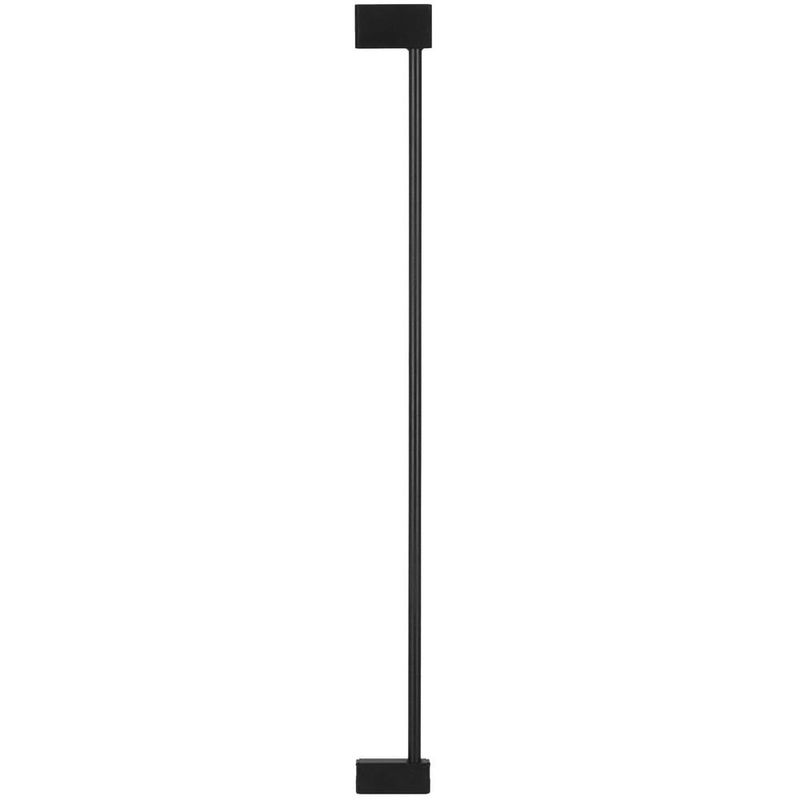 Petshop - Accesorii petshop - Jucarii animale - Jucarii educative - Poarta de siguranta Safety Gate pentru scari, ajustabila, din lemn cu structura otel, 82-89cm, negru maro - Infinity.ro