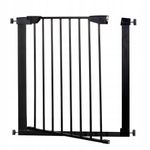 Petshop - Accesorii petshop - Jucarii animale - Jucarii educative - Poarta de siguranta Safety Gate pentru scari, ajustabila 103-110 cm, din otel, neagra - Infinity.ro