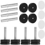 Petshop - Accesorii petshop - Jucarii animale - Jucarii educative - Poarta de siguranta Safety Gate pentru scari, ajustabila, din lemn cu structura otel, 89-96cm, negru maro - Infinity.ro