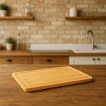 Casa si Gradina - Mobilier - Seturi de mobilier - Seturi bucatarie - Platou servire Atmosphera din bambus, 28x20 cm, maro natur - Infinity.ro