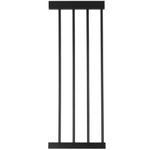 Petshop - Accesorii petshop - Jucarii animale - Jucarii educative - Poarta de siguranta Safety Gate pentru scari, ajustabila, din lemn cu structura otel, 103-110cm, negru maro - Infinity.ro