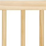 Petshop - Accesorii petshop - Jucarii animale - Jucarii educative - Poarta de siguranta Safety Gate pentru scari, ajustabila, din lemn cu structura otel, 103-110cm, negru maro - Infinity.ro