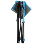 Casa si Gradina - Gradina si terasa - Mobilier exterior - Seturi mobila gradina - Set masa pliabila cu 2 scaune, structura metalica, husa transport, 47x47x45 cm, gri - Infinity.ro