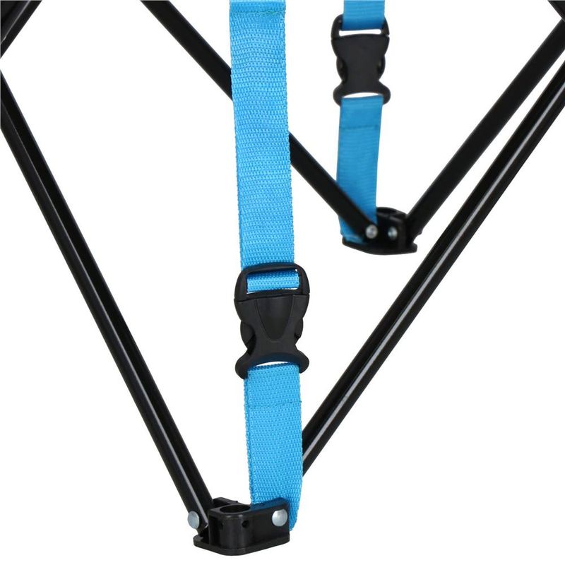 Casa si Gradina - Gradina si terasa - Mobilier exterior - Seturi mobila gradina - Set masa pliabila cu 2 scaune, structura metalica, husa transport, 47x47x45 cm, gri - Infinity.ro