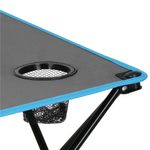 Casa si Gradina - Gradina si terasa - Mobilier exterior - Seturi mobila gradina - Set masa pliabila cu 2 scaune, structura metalica, husa transport, 47x47x45 cm, gri - Infinity.ro