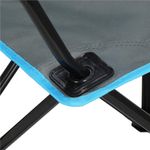 Casa si Gradina - Gradina si terasa - Mobilier exterior - Seturi mobila gradina - Set masa pliabila cu 2 scaune, structura metalica, husa transport, 47x47x45 cm, gri - Infinity.ro