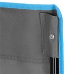 Casa si Gradina - Gradina si terasa - Mobilier exterior - Seturi mobila gradina - Set masa pliabila cu 2 scaune, structura metalica, husa transport, 47x47x45 cm, gri - Infinity.ro