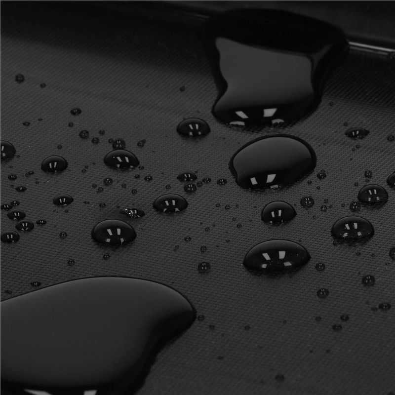 Casa si Gradina - Mobilier - Seturi de mobilier - Seturi bucatarie - Uscator de vase cu suport tacamuri, din otel cromat, cu tava de scurgere, 40x19x13cm, negru - Infinity.ro