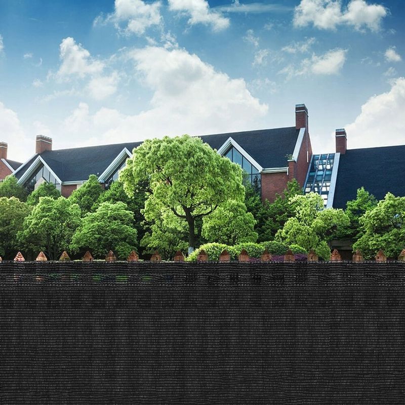 Casa si Gradina - Gradinarit si plante - Sere si solarii - Plasa umbrire si intimitate pentru gard, 1.5m latime, 50m lungime, 140g densitate, gri - Infinity.ro