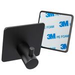 Casa si Gradina - Sanitare - Suporturi si accesorii baie - Accesorii baie - Set 4 agatatori tip cuier pentru baie, sistem fixare inclus, aluminiu, negru - Infinity.ro