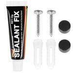 Casa si Gradina - Sanitare - Suporturi si accesorii baie - Accesorii baie - Raft de baie cu 2 agatatori, 2 sisteme instalare pe perete, aluminiu, 32x12x4cm, negru - Infinity.ro