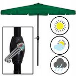 Casa si Gradina - Gradinarit si plante - Sere si solarii - Umbrela terasa gradina, cu manivela, diametru 400cm, Verde - Infinity.ro
