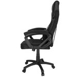 Casa si Gradina - Mobilier - Scaune si fotolii - Scaune - Scaun de birou ergonomic cu reglaj pe inaltime, functie de balans si perna lombara, 59x52x125 cm, negru - Infinity.ro